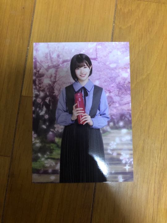 ザンビザゲーム入賞特典　直筆サイン入り写真　松田好花