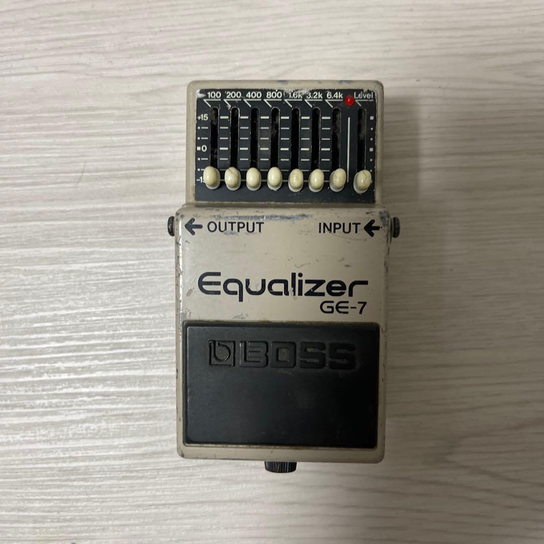 BOSS GE-7 Equalizer 日本製 1982年製 訳あり - メルカリ