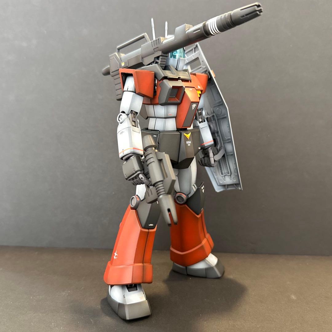 MG 1/100 ジム・キャノン 塗装済 完成品