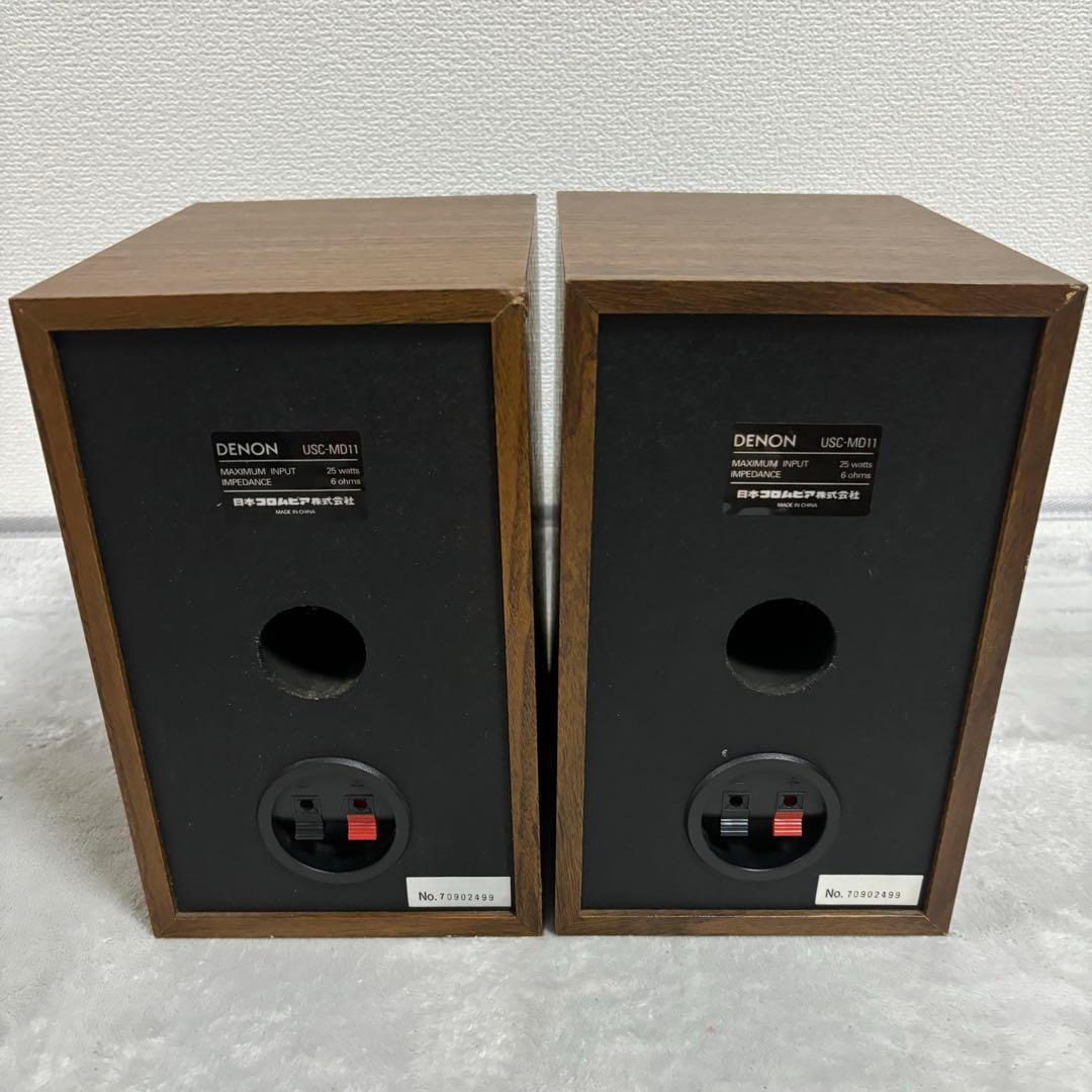 動作品】DENON スピーカーセット USC-MD11 - メルカリ