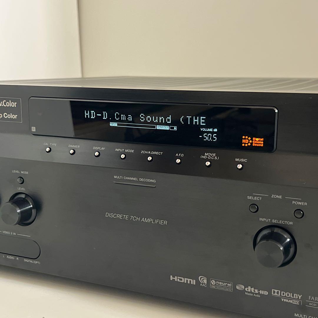 極美品・動作品】 SONY TA-DA5500ES AVアンプ リモコン付き - メルカリ