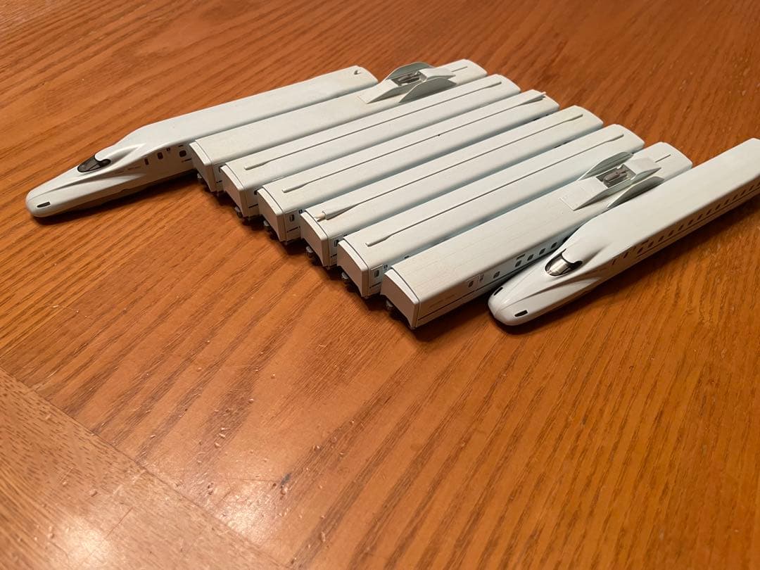 【ジャンク品】 TOMIX 山陽•九州新幹線 N700系 8両セット 箱無し