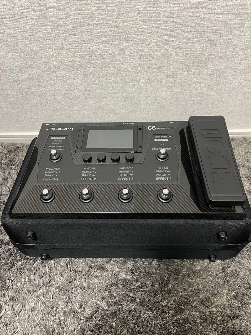 ZOOM G6 マルチエフェクター 専用キャリングバッグ付き