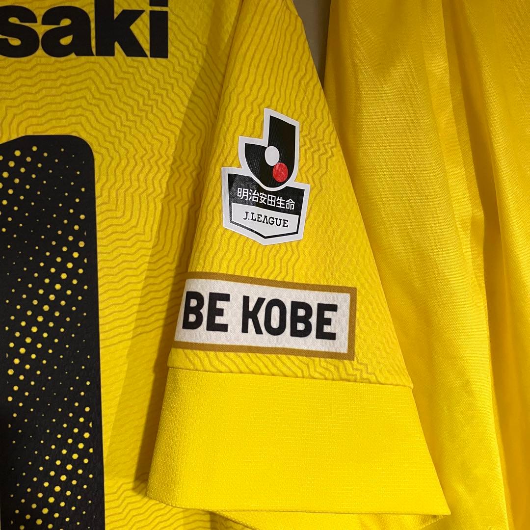 ヴィッセル神戸 ユニフォーム ソックス ユース 支給品 アシックス 3XL