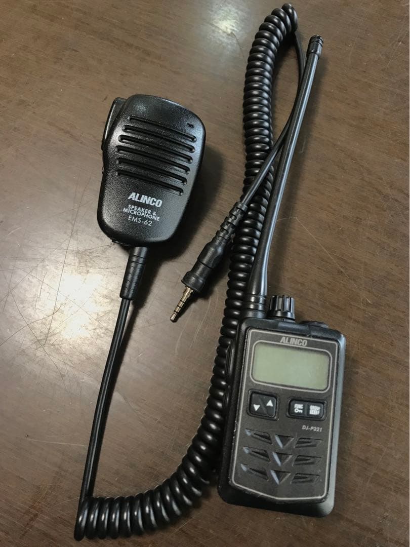 ALINCO DJ-P321 ロング 、純正スピーカーマイク セット ALINCO DJ-P321 ロング 、純正スピーカーマイク セット ALINCO DJ-P321