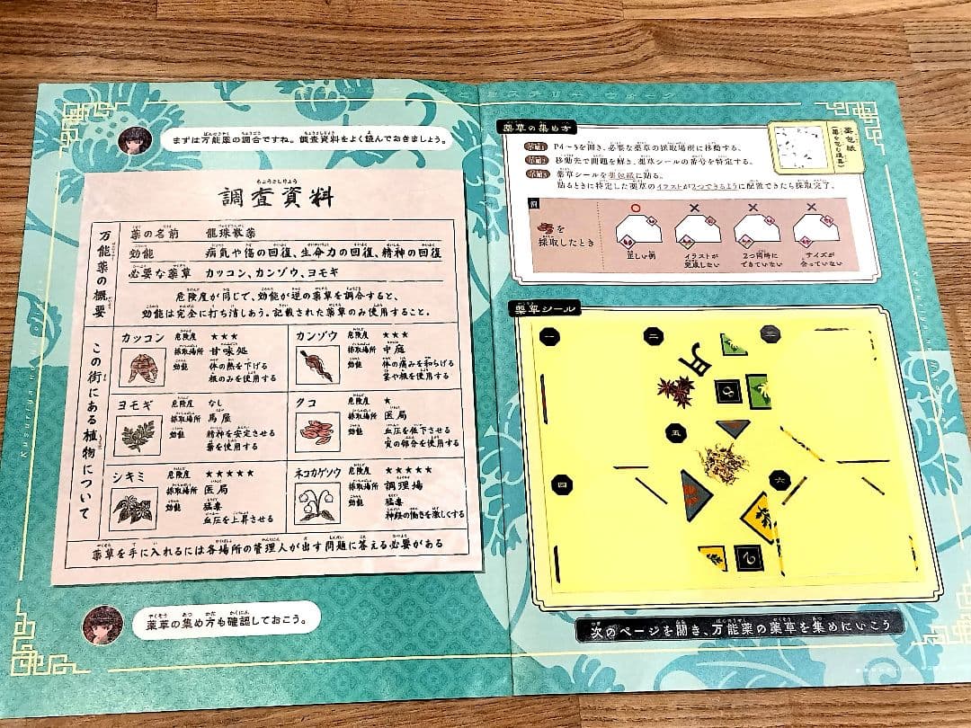 【即日発送】USJ 薬屋のひとりごとミステリーウォーク レアしおり(おまけ付き)