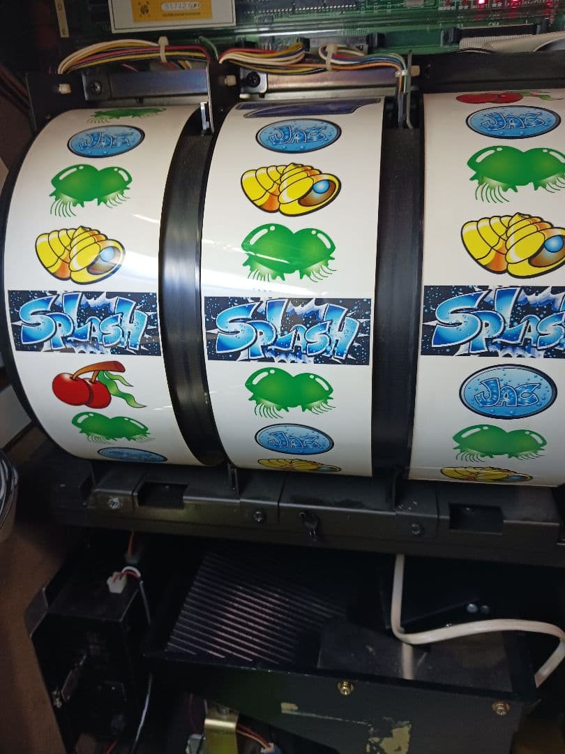 スプラッシュセブン30 パイオニア パチスロ実機 スロット 4号機