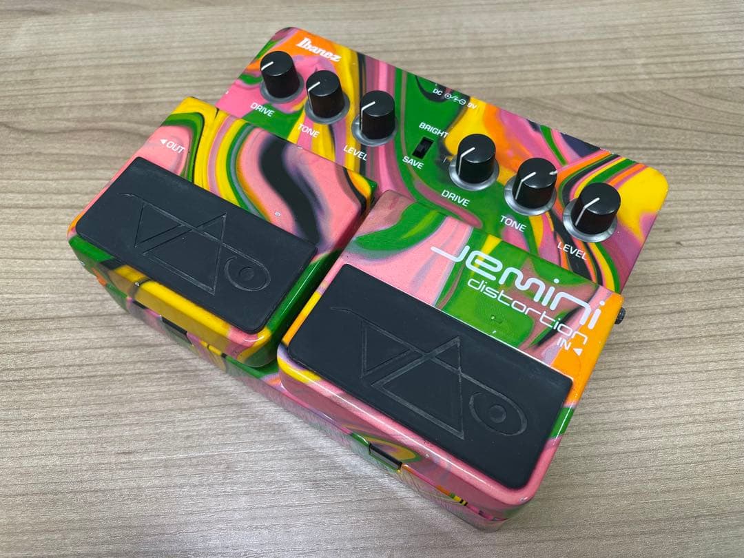 ギター Ibanez Jemini Distortion Stive Vai Ibanez jemini Distortion Steve Vai signature pedal by Mauro