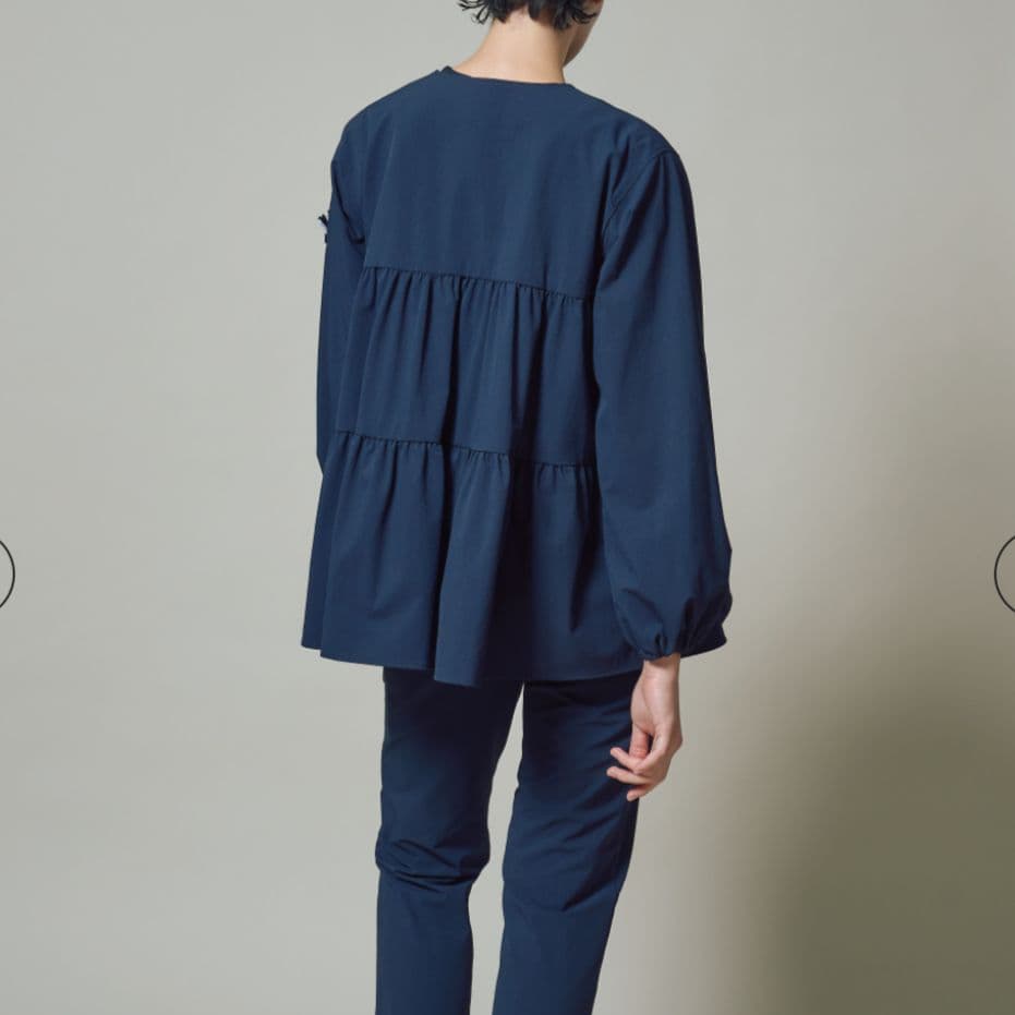 ボーダーズアットバルコニー ストレッチジャケット ブラック36号