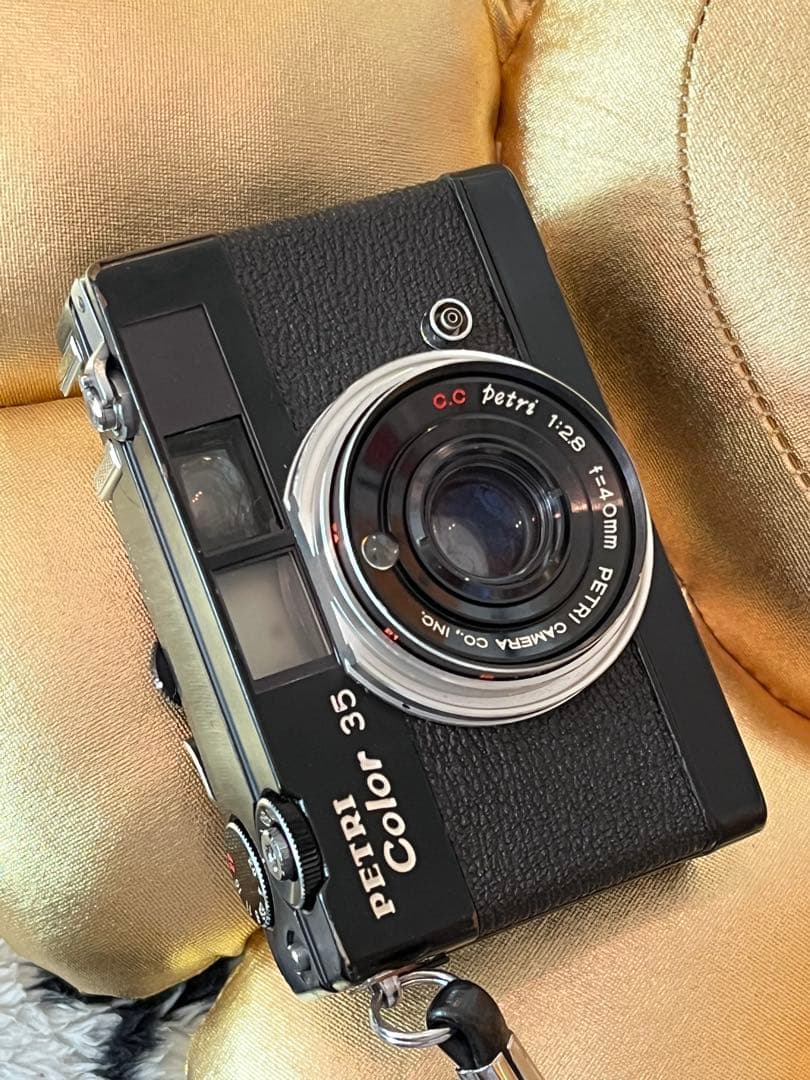 希少ブラック PETRI Color 35 コンパクトカメラ 動作確認済み - メルカリ