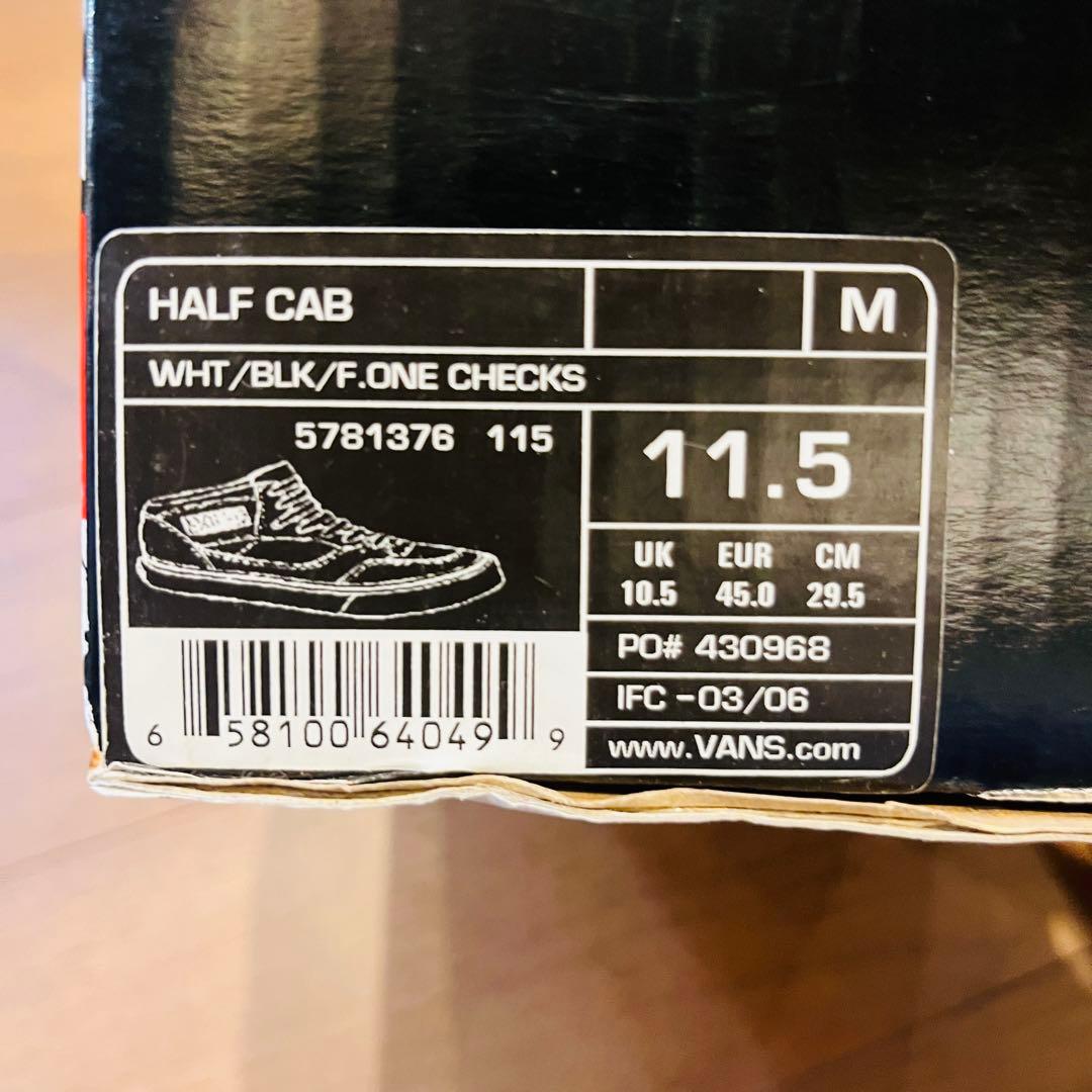 ニ*バ様 vans supreme halfcab 29.5cm