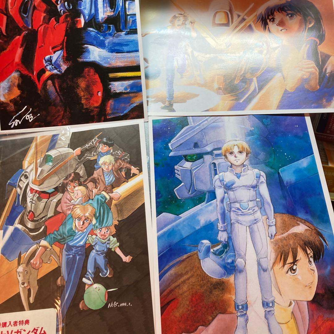 希少　限定品　機動戦士Vガンダム イラストボードセット