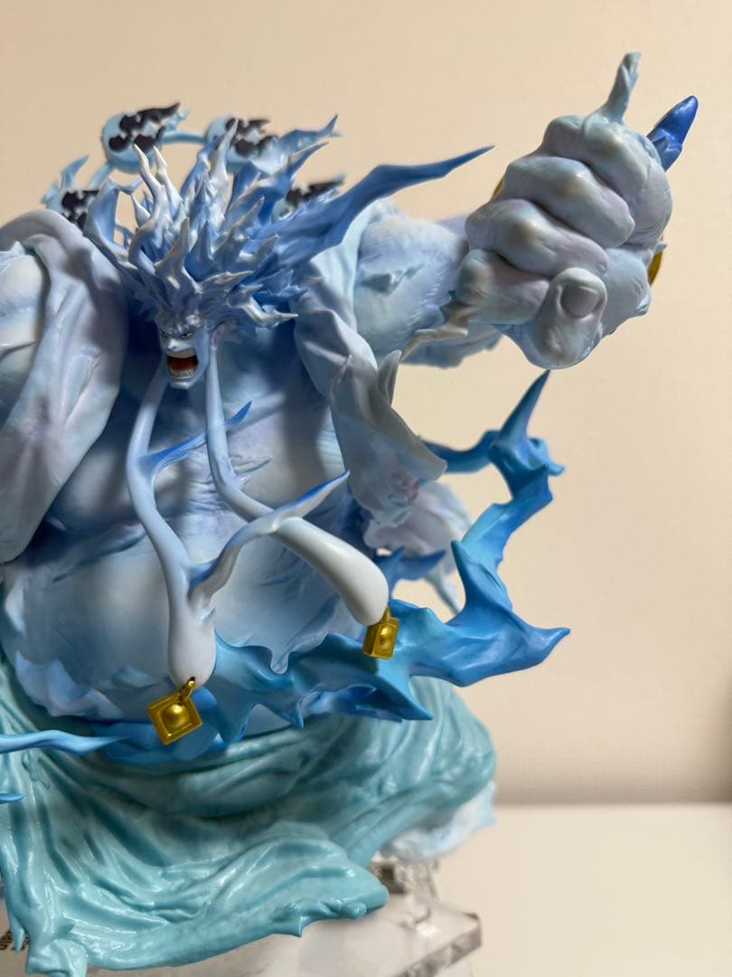 ワンピース　1番くじ　ラストワン賞　エネル　フィギュア　特別台座付き