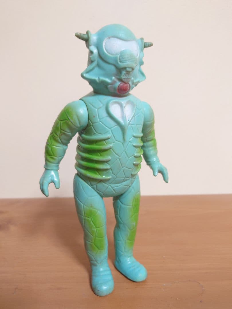 【当時もの】ブルマァク　ソフビ　ベル星人　スタンダード　ウルトラセブン