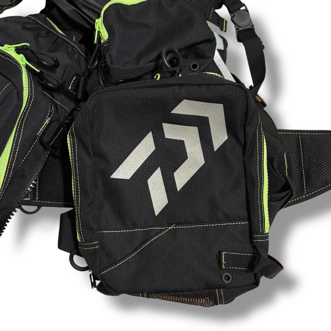 DAIWA DF-6109 ベンチクールゲームベストⅣ ブラック×ライム - メルカリ