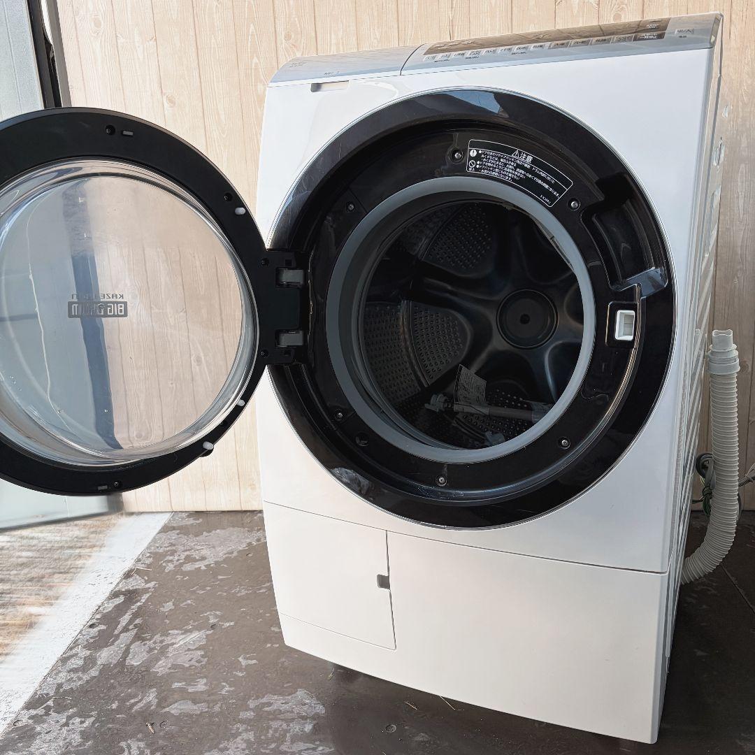 配送設置無料！Sランク純正HITACHI多機能ジャストサイズドラム！完動超美品！