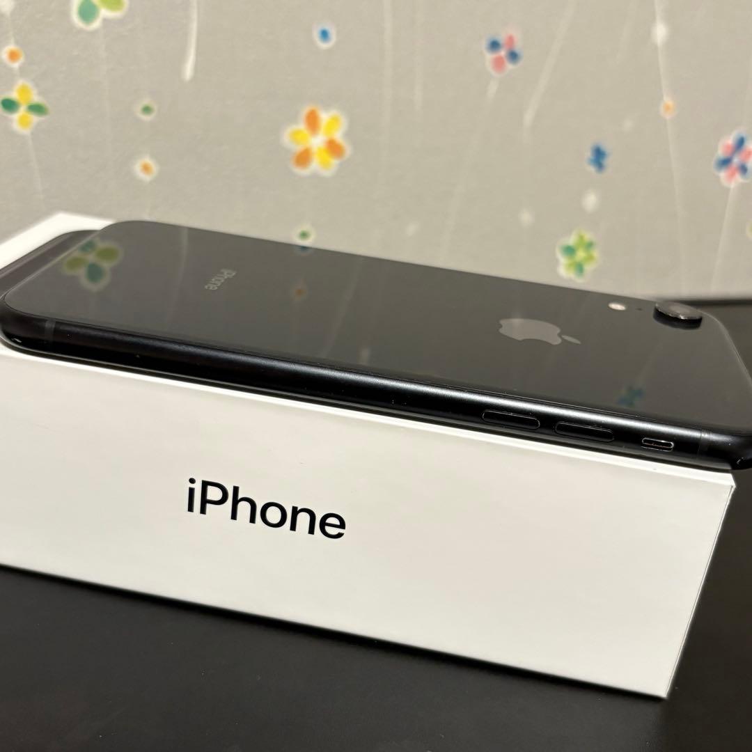 SIMロックなし】iPhone XR 64GB ブラック 本体 中古