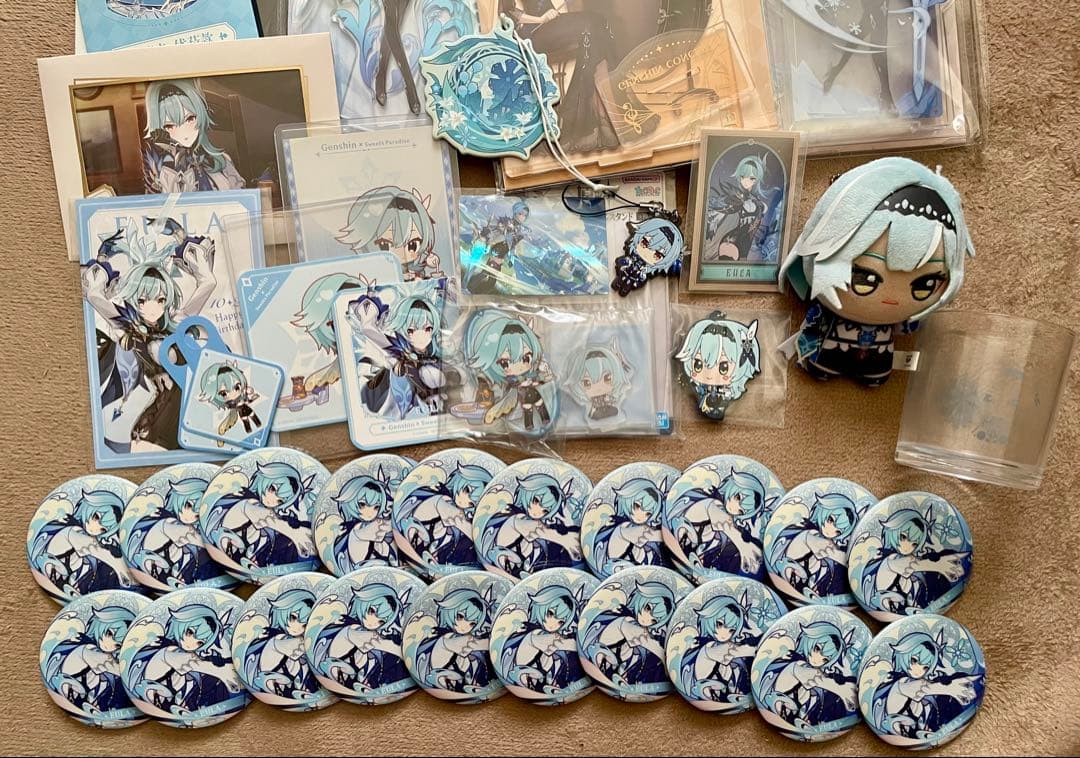 原神 エウルア グッズまとめ売り