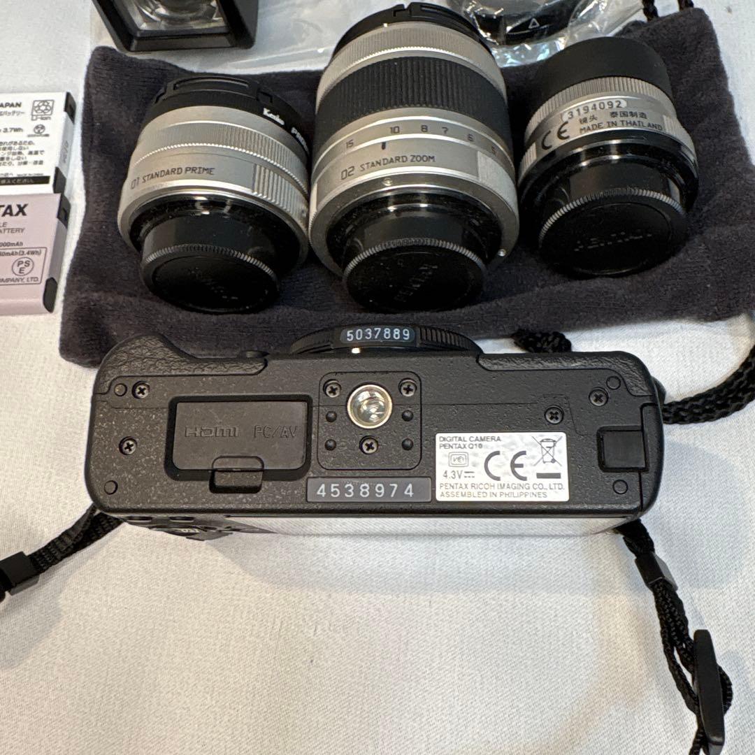PENTAXQ10 ボディとレンズ ショット数422枚 - メルカリ