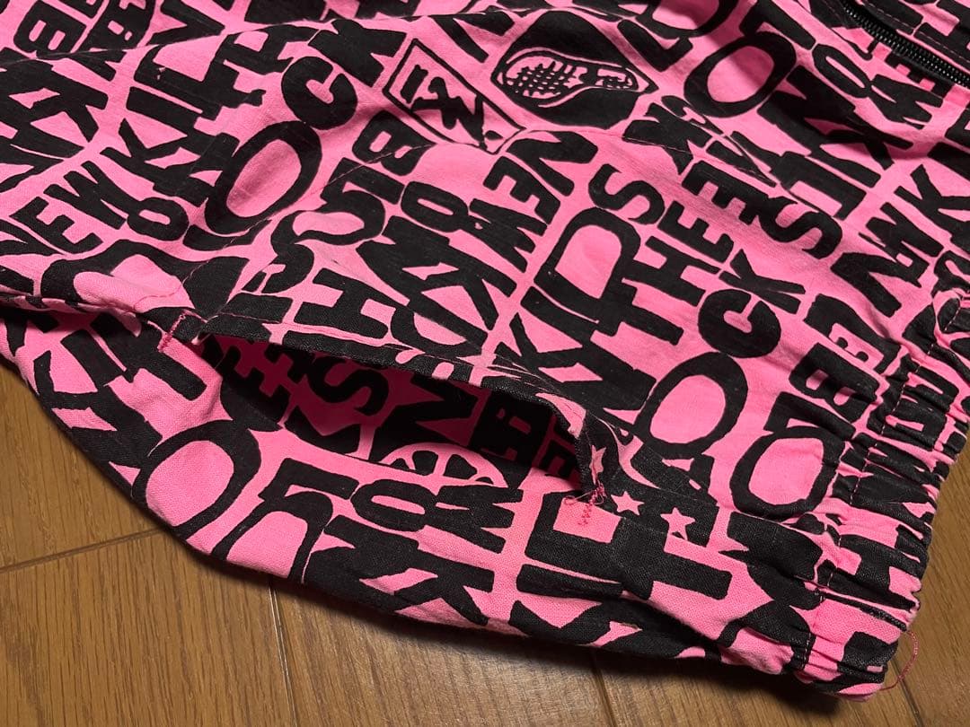 90s　ビンテージ　USA製　バンド　ロック　ミュージシャン　NKOTB　総柄