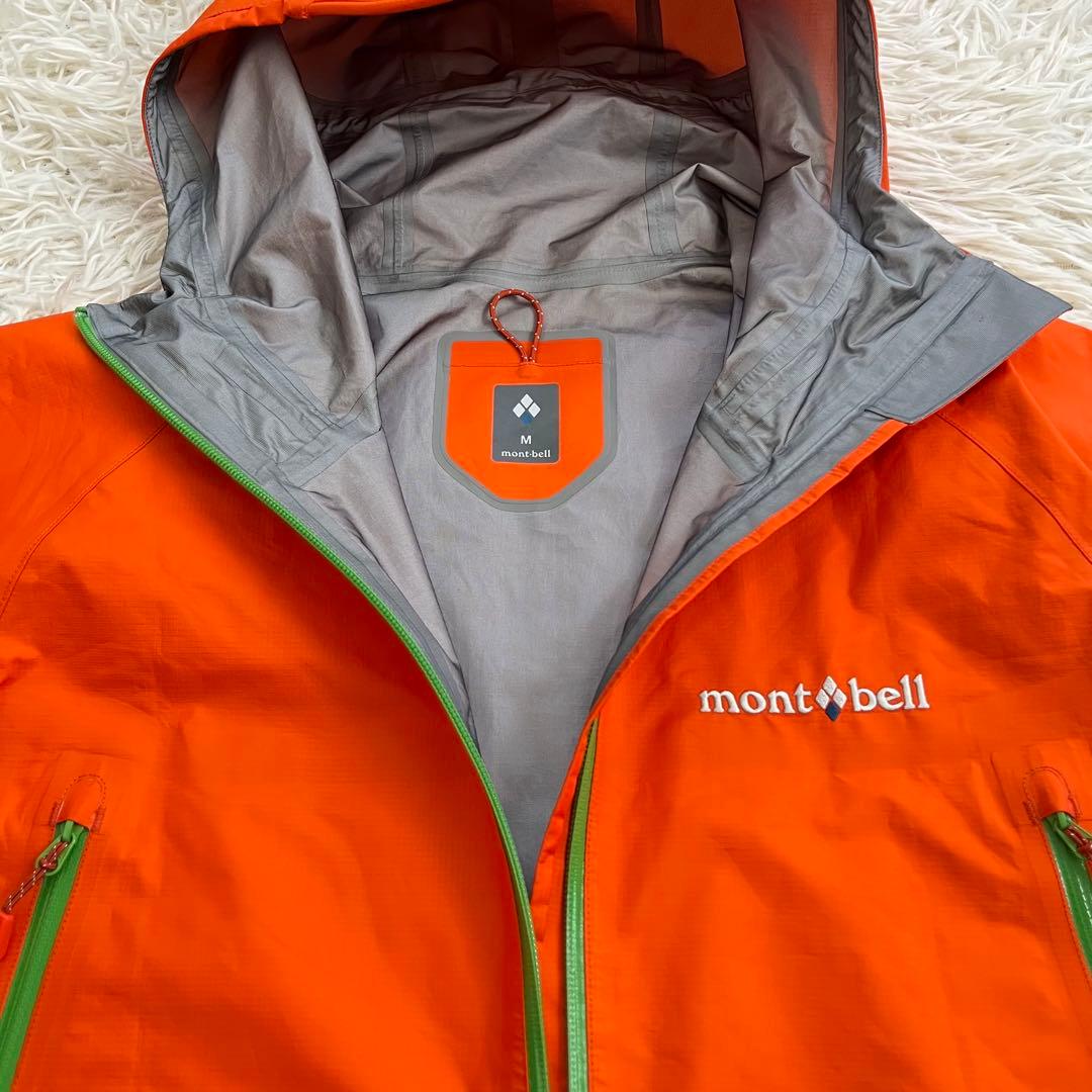 モンベル ストームクルーザージャケット オレンジ Mゴアテックス