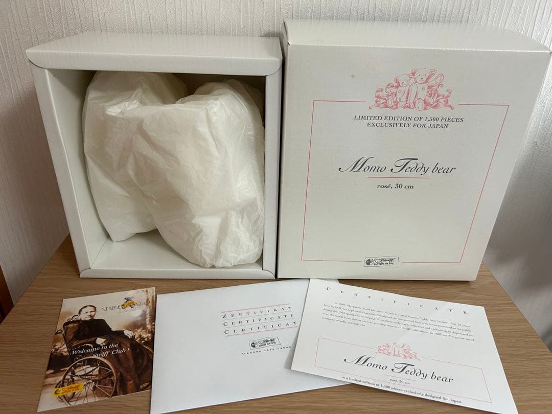 も*も様 シュタイフ テディベア　MOMO 限定品