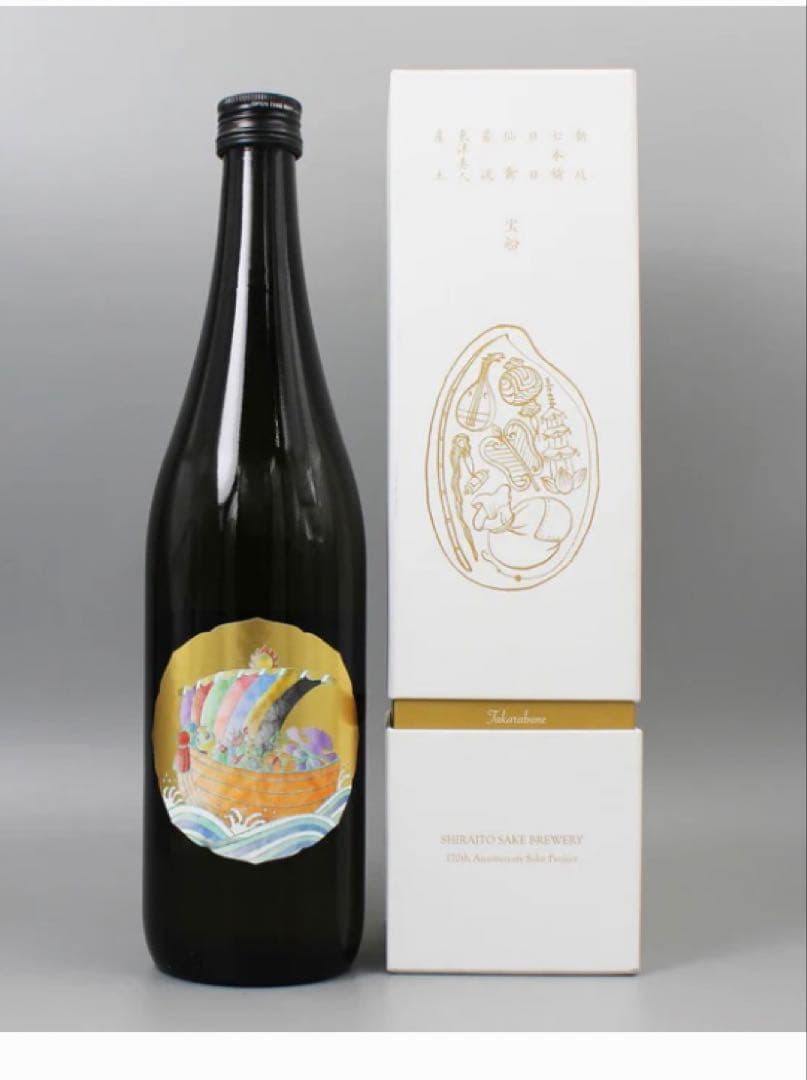 最終値下げ 七福神 宝船720ml 箱付き - メルカリ