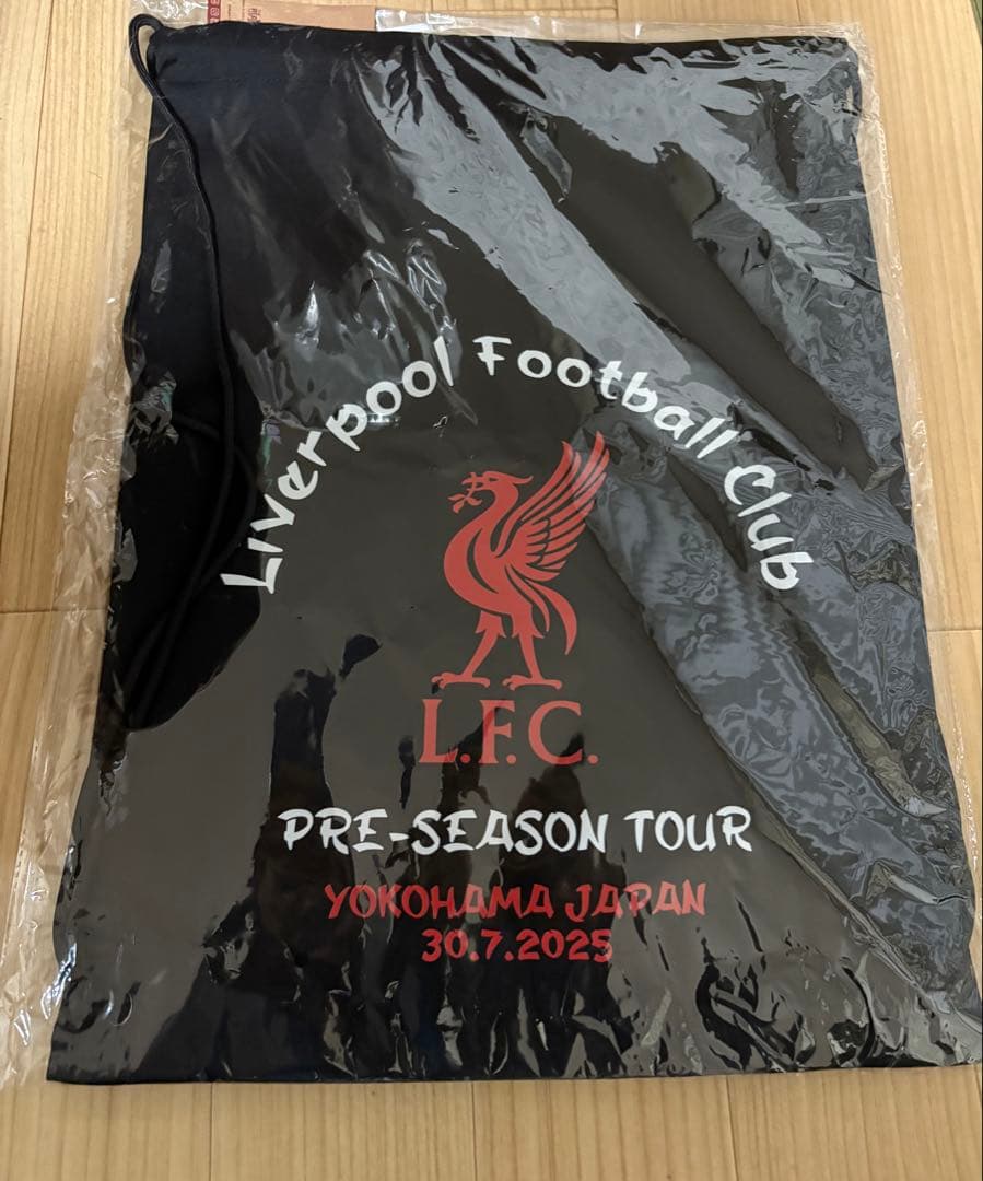 リバプールFC リバプール ナップサック プレシーズンツアー記念品