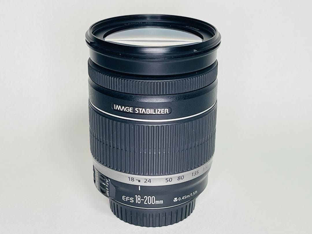美品★Canon EF-S 18-200mm f/3.5-5.6 IS キヤノン
