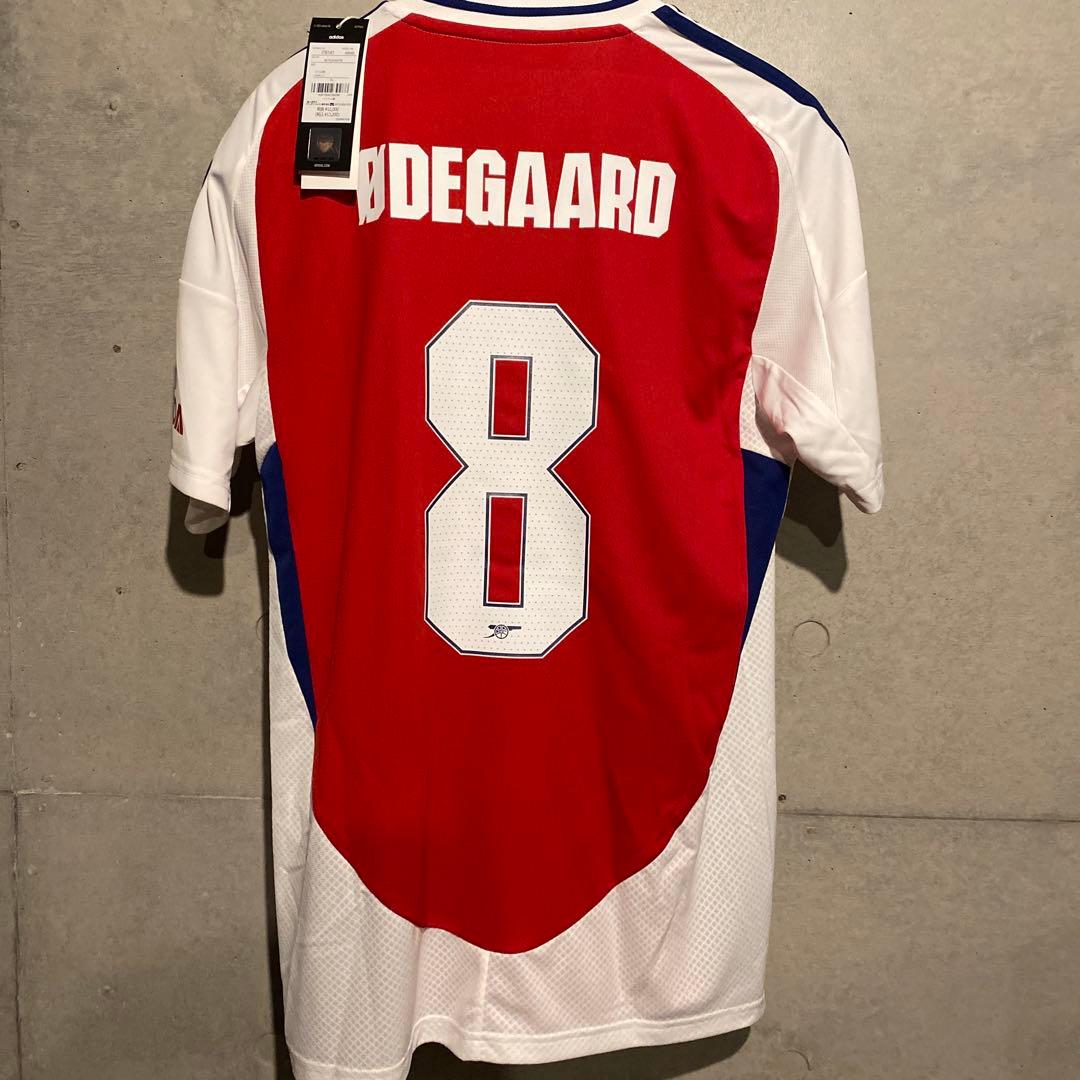 ウーデゴール　アーセナル　 24/25　ホーム　CL仕様 ウーデゴール背番号8 アーセナル ホーム 24/25 レプリカユニフォーム