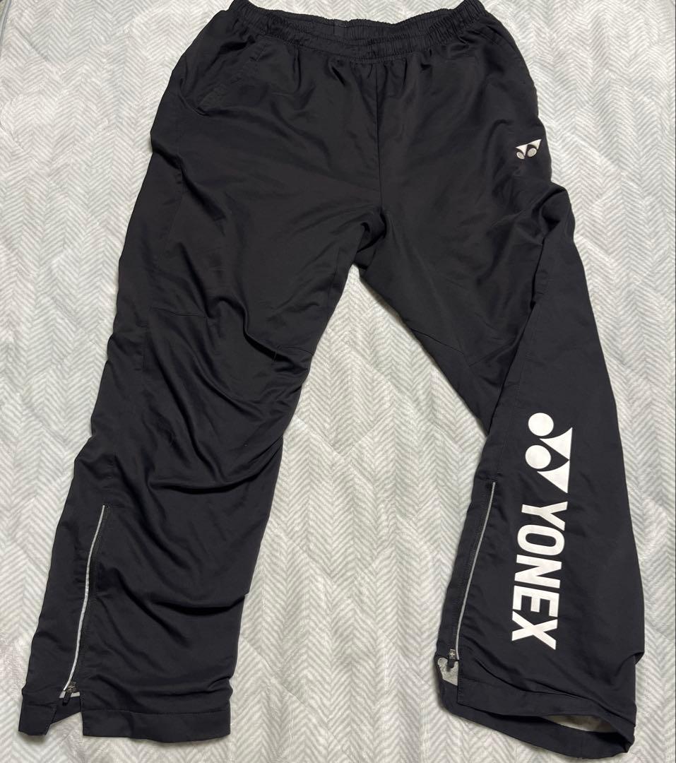 YONEX ヨネックス ヒートカプセル ブラック ウォームアップパンツ L