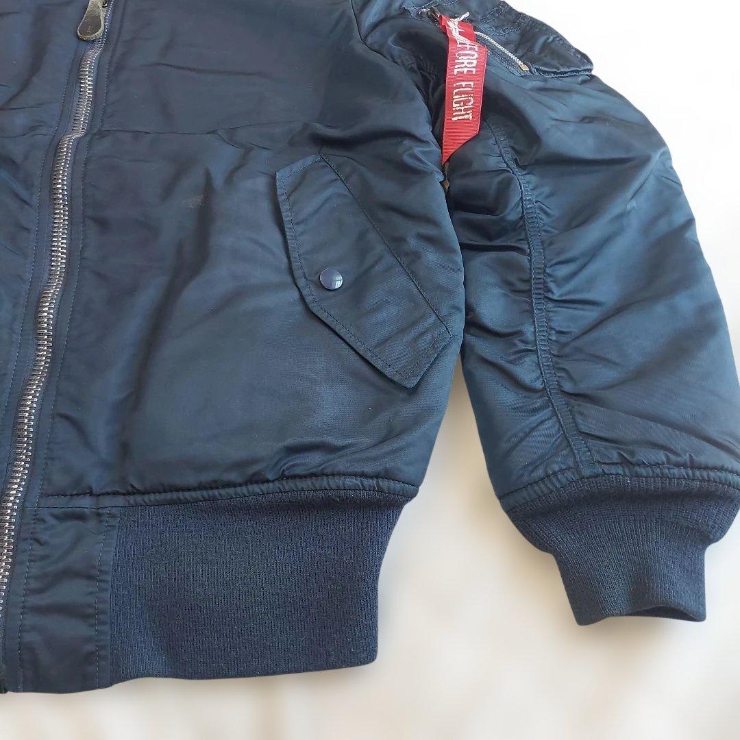 美品】ALPHA INDUSTRIES MA-1 リバーシブル M ネイビー - メルカリ