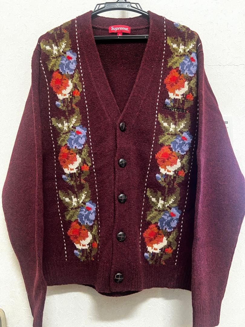 Supreme Floral Stripe Cardigan - メルカリ