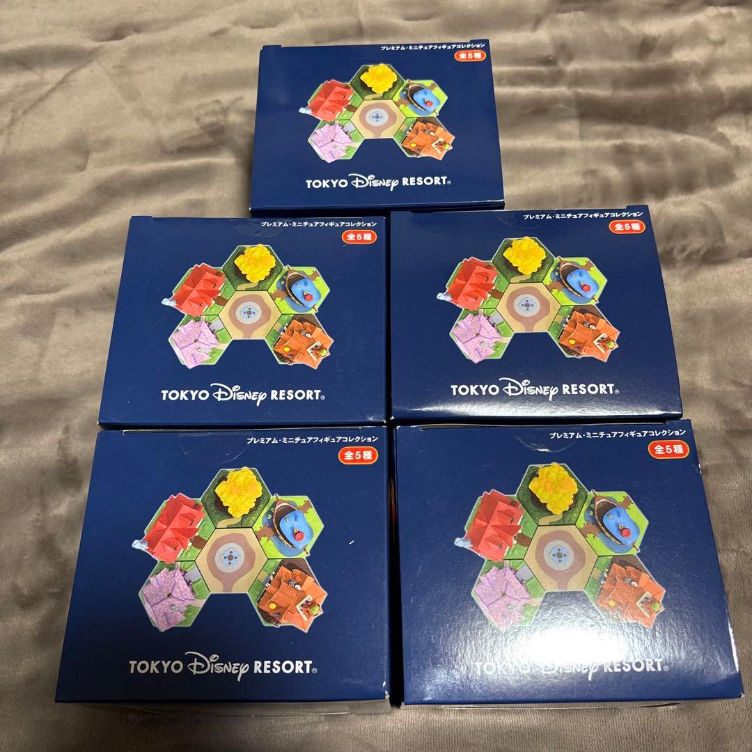 ディズニー トゥーンタウン ミニチュアフィギュア 5個セット