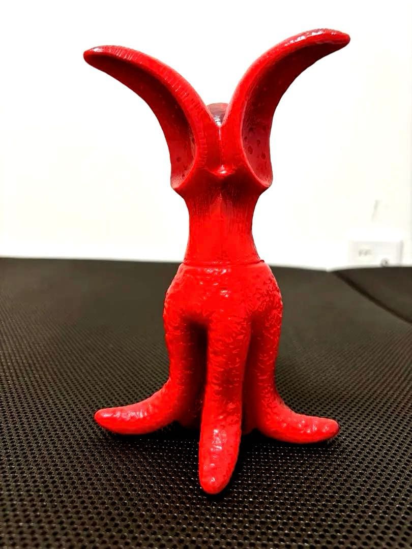 バイラス 日東 マルサン ソフビ フィギュア1968年 赤形成