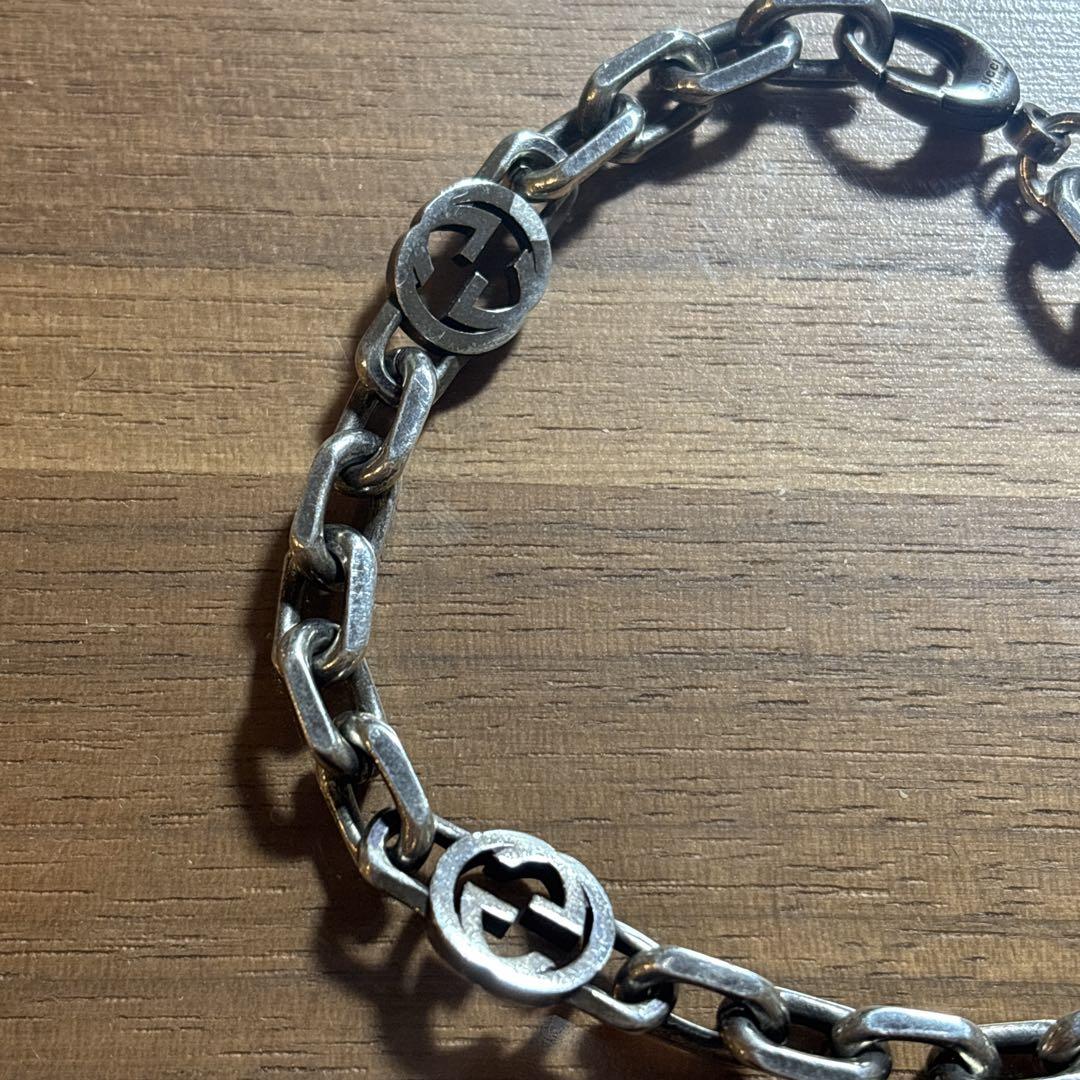 正規品 GUCCI インターロッキング ブレスレット 19号 - メルカリ