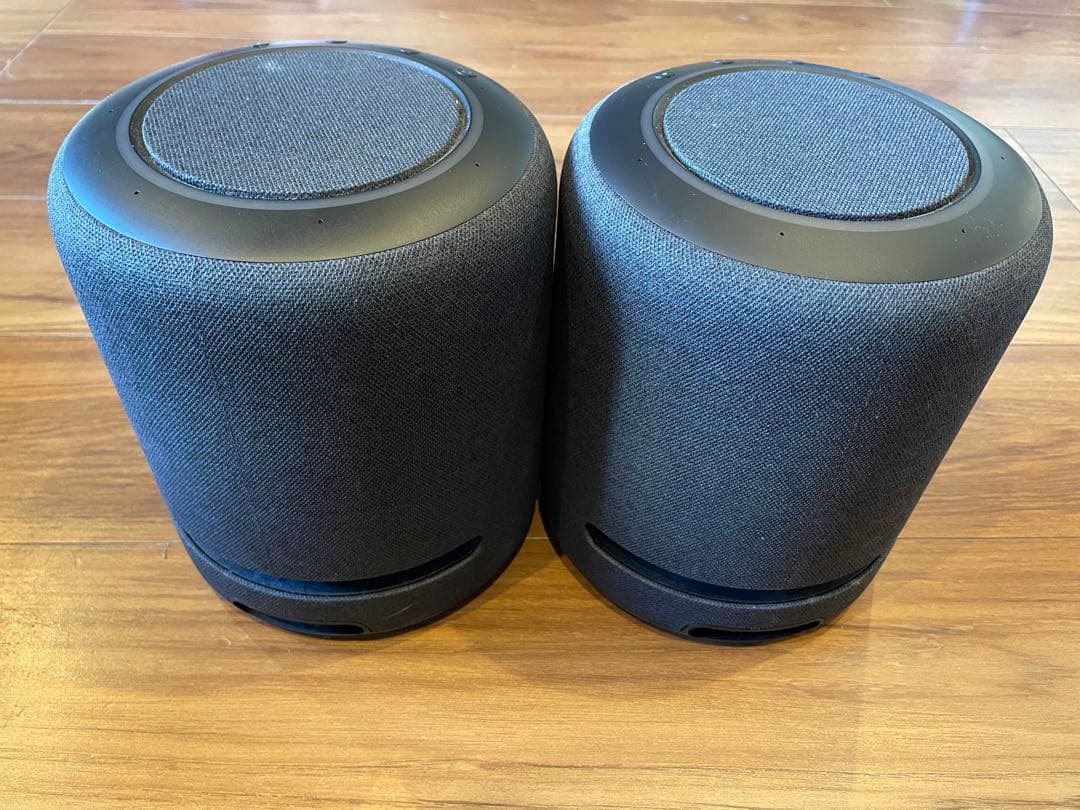 エコースタジオ studio スマートスピーカー ブラック　2個セット Amazon Echo Studio 2台セット(箱無し)｜Yahoo!フリマ（旧PayPayフリマ）