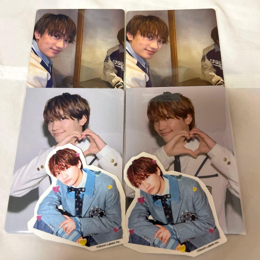 なにわ男子 HARD WORK 藤原丈一郎 トレカステッカーセット - メルカリ