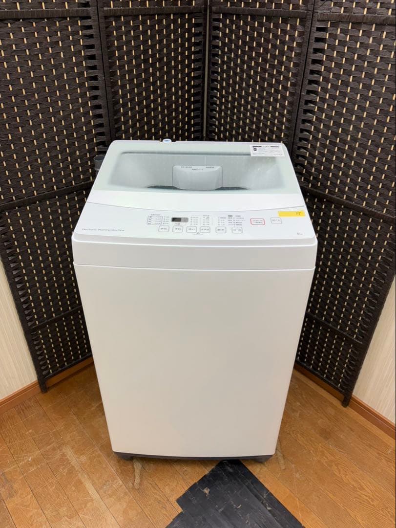 #77 縦型 洗濯機 ニトリ 2019年 6.0kg NTR60
