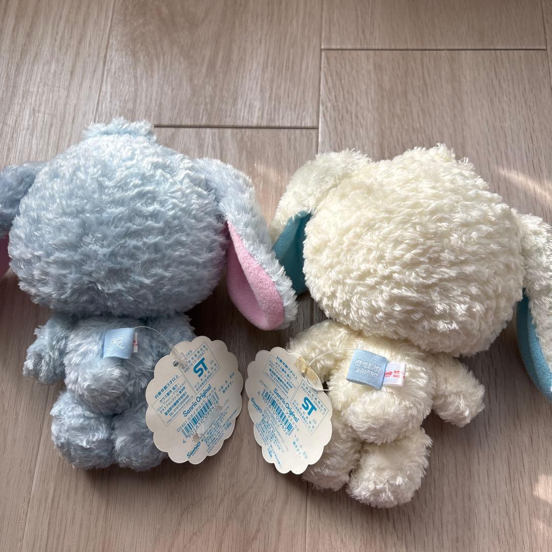 <稀少的>あおうさ　あおみみうさ　サンリオ　シュガーバニーズ　2点セットタグ付き