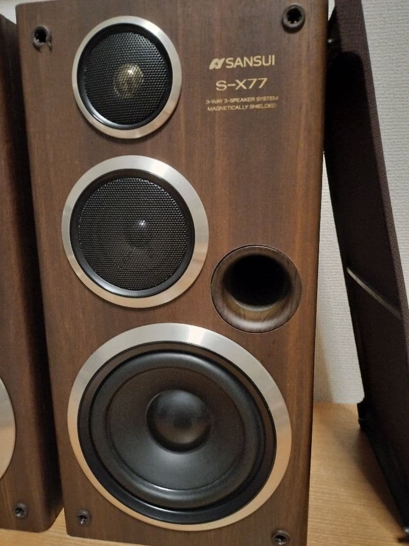 ◇SANSUIサンスイ S-X77 スピーカーシステム 同番ペア - メルカリ