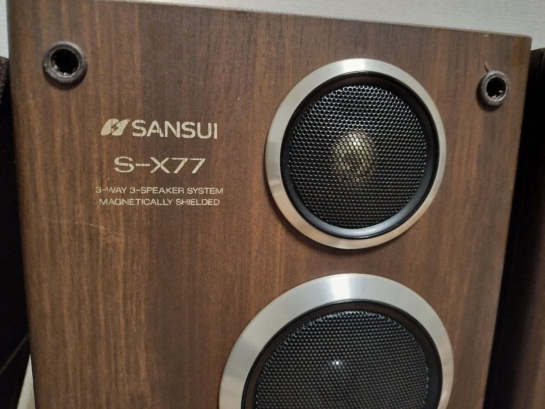 ◇SANSUIサンスイ S-X77 スピーカーシステム 同番ペア - メルカリ