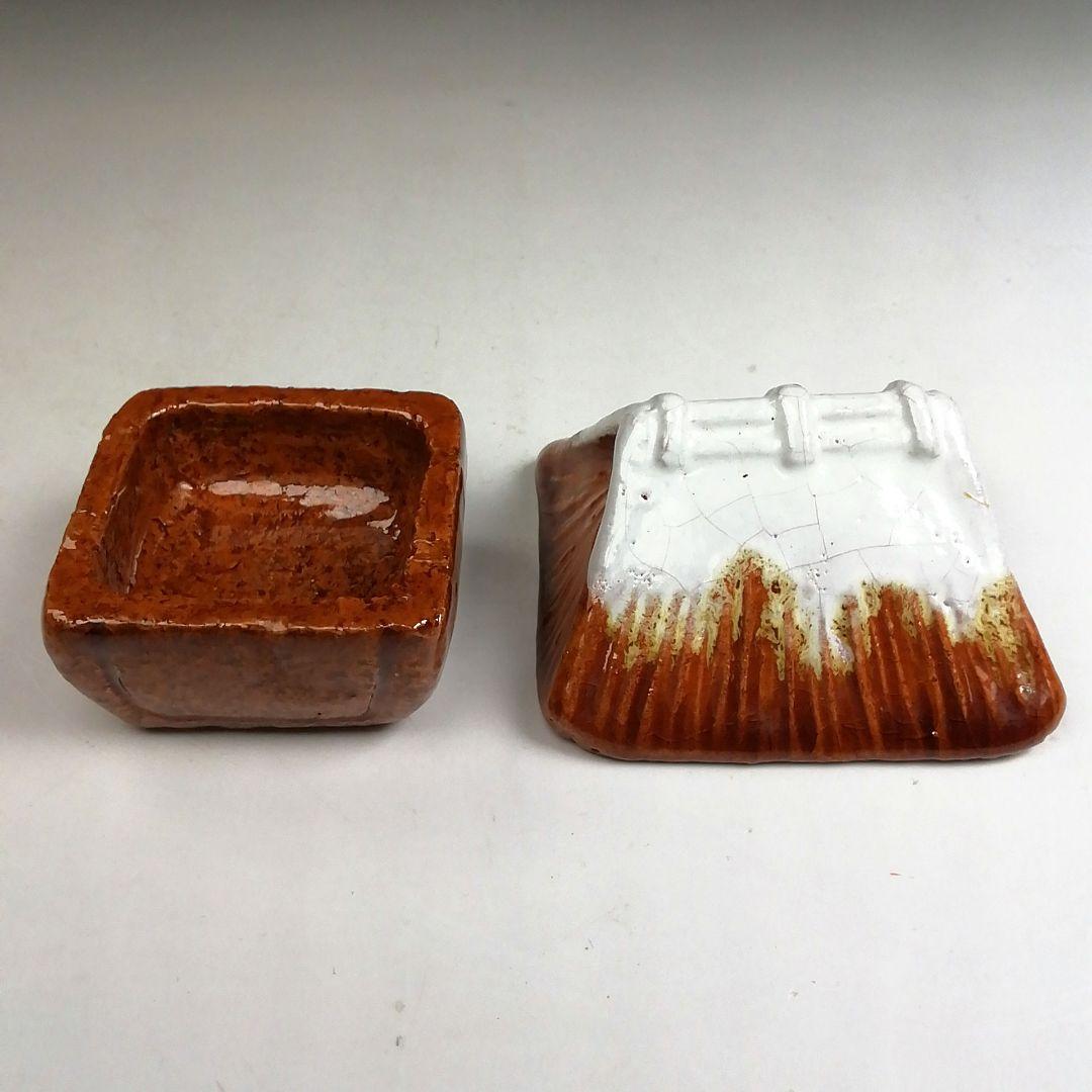T902 香合 『くず屋 香合』『佐々木昭楽 造』 共箱 茶道具の通販は