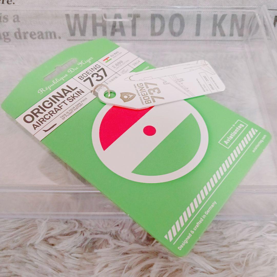 ☆ニジェール政府機☆ Boeing 737 実機外板 Aviationtag - メルカリ