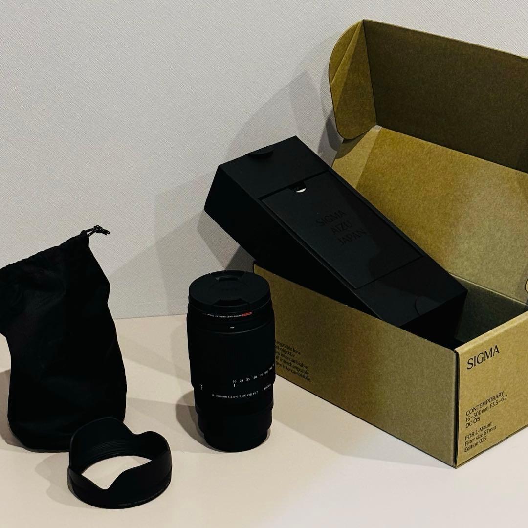 [美品]SIGMA 16-300mm F3.5-6.7 DC OS Lマウント