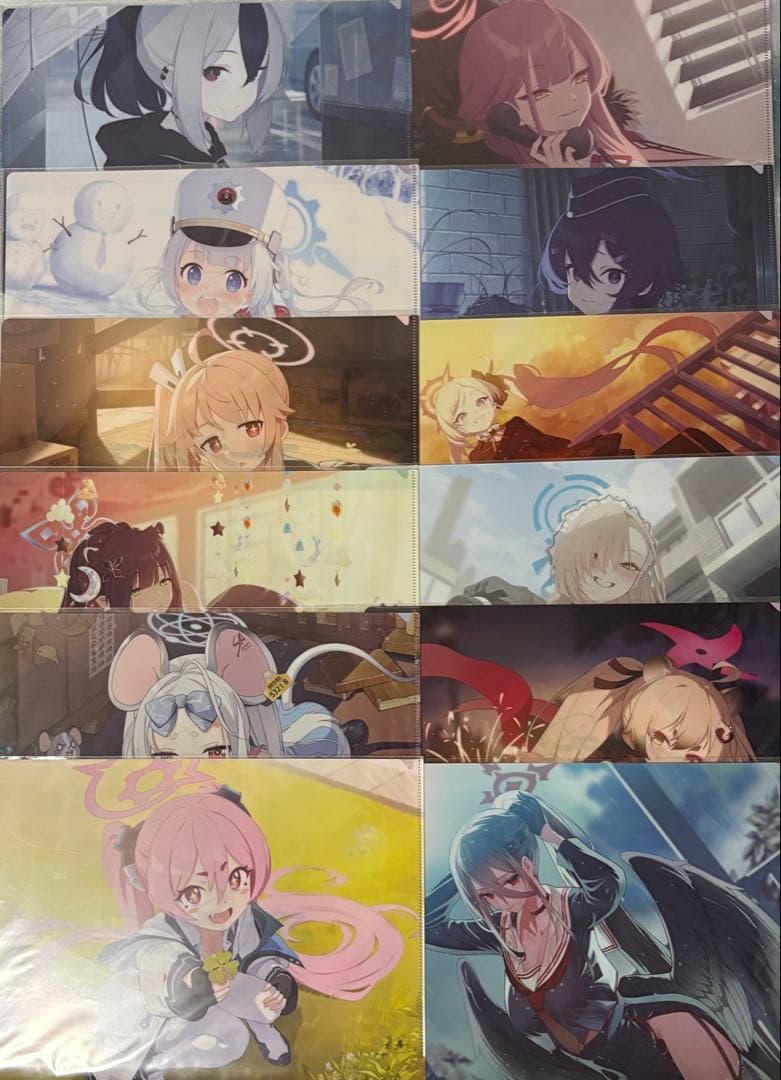 ブルーアーカイブ　クリアファイル　セット