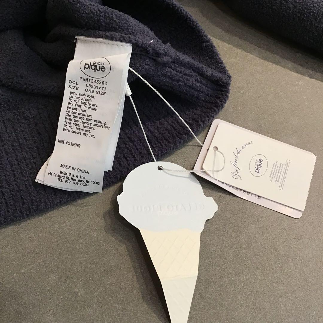 未使用⭐️ジェラートピケ＊フレンチドッグ エアモコ ロングパンツ