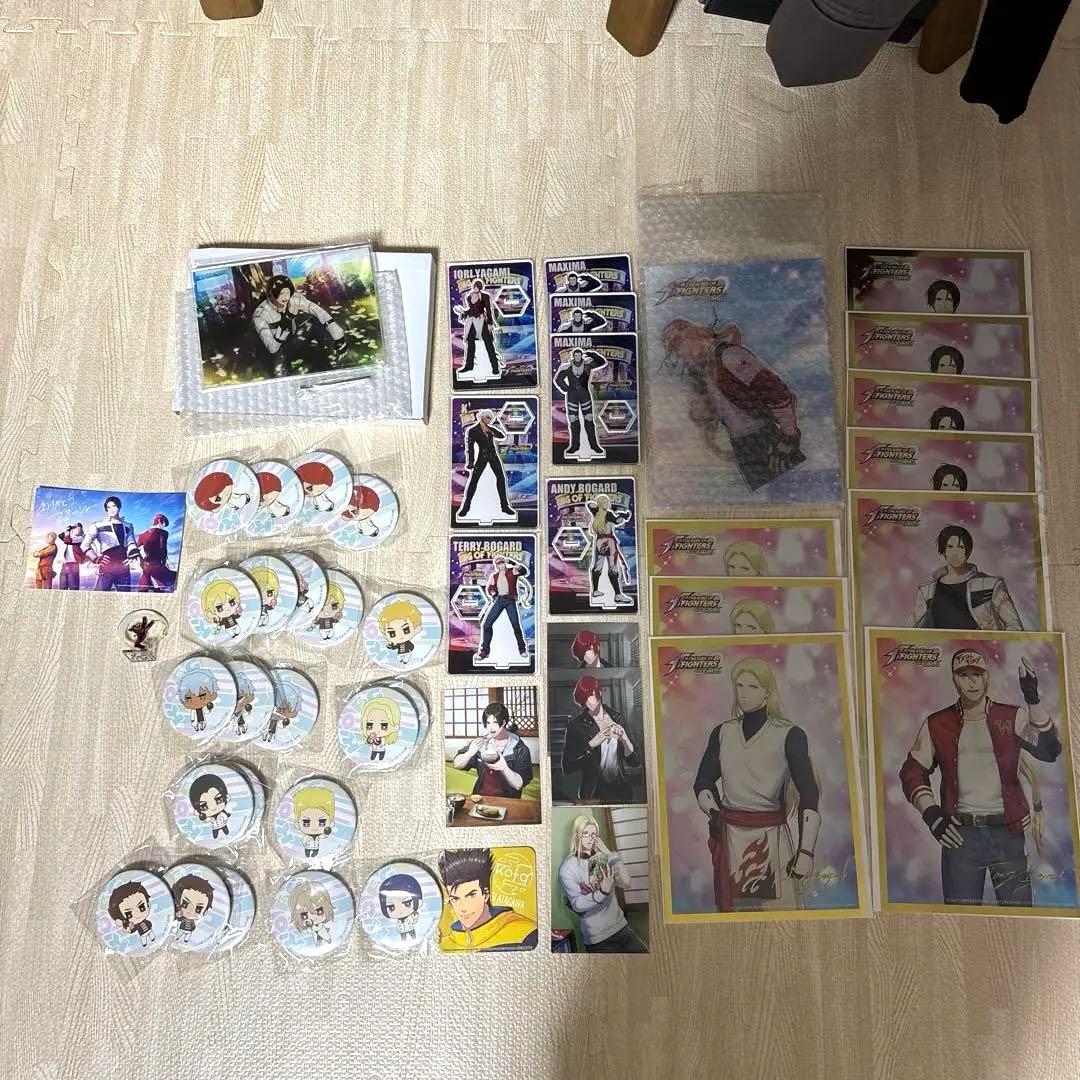 KOFG 超希少グッズ大量まとめ売り 八神庵 蕎麦 アクスタ 缶バッジ