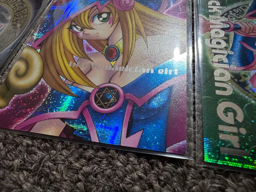 DDM 特典 ブラック・マジシャン・ガール 3枚セット 遊戯王 カード 2001
