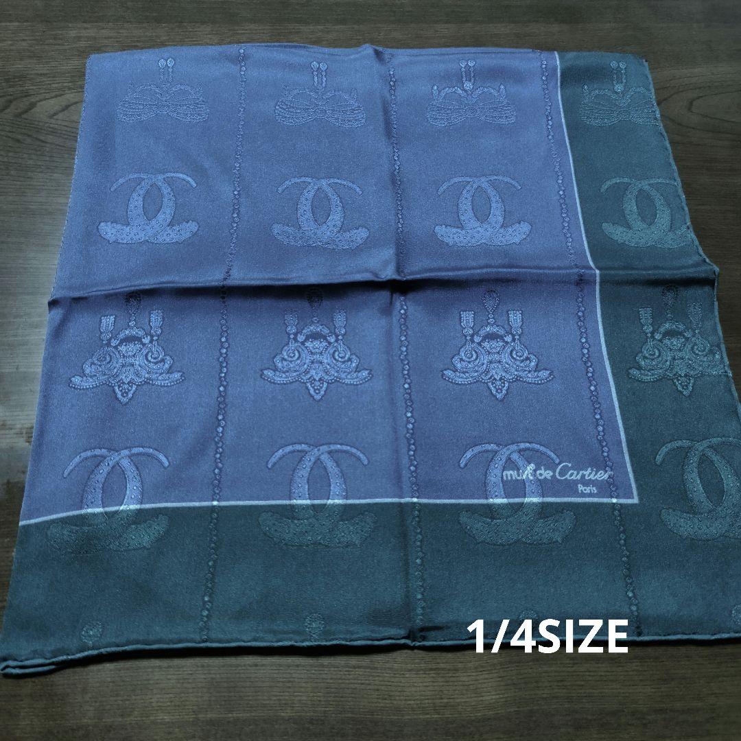 ラグジュアリースカーフ 102102030122 CARTIER リサイクルティファナ